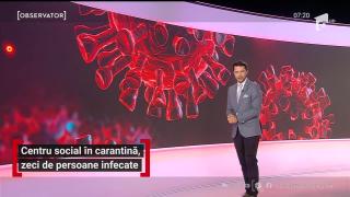 Centru social din Vaslui în carantină, zeci de persoane infectate