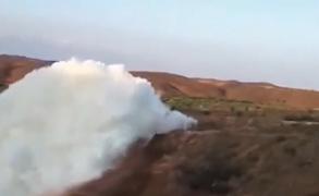 Spectacol acvatic după ruperea unei conducte, în Brazilia