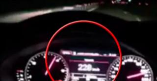 Un șofer din Timișoara a transmis în direct pe Facebook cum conducea cu 230 de kilometri pe oră