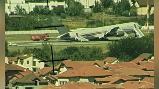 Avionul cu militari americani care a aterizat cu probleme pe Băneasa venea de la Kabul