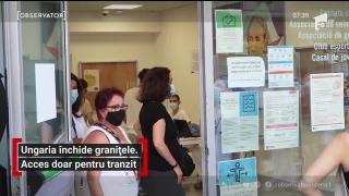 Ungaria închide granițele. Acces doar pentru tranzit