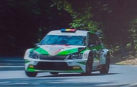 Noi imagini cu accidentul campionului Simone Tempestini de la Raliul Iași (Video)