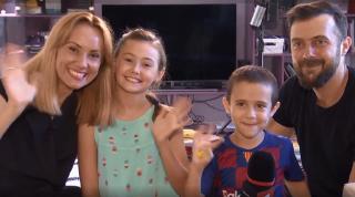 Interviu în exclusivitate din noua casă a Oanei Ioniță. Vedeta își pregătește copiii pentru școală