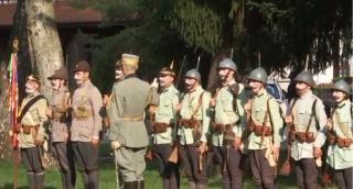 Primul Război Mondial, reconstituit în Sinaia