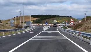 Autoritățile au inaugurat 18 kilometri de autostradă, lotul Iernut-Chețani