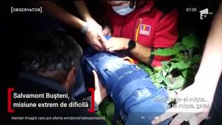 Salvamont Bușteni, misiune extrem de dificilă