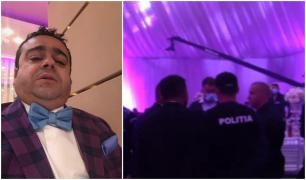 Botez cu 250 de invitați, spart de polițiști. Adi Minune era naș, iar tatălui copilului era sub control judiciar pentru proxenetism | Video