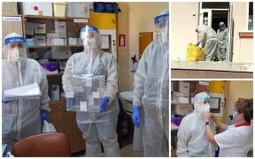 Alegeri locale 2020. 41 de bolnavi Covid-19 au votat cu urna mobilă, la Spitalul de Boli Infecţioase din Iaşi (Video)