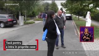 Taxă pentru a intra în propriile case, într-un cartier rezidenţial din Arad