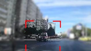 Motociclist rănit grav, după ce a fost lovit în plin în centrul Bucureștiului
