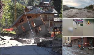 Inundații puternice în Italia și Franţa, după furtuna Alex. Un mort şi peste 20 de dispăruţi | Video