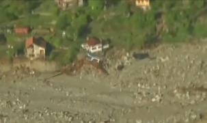 Furtuna Alex a făcut ravagii în nordul Italiei şi sudul Franţei