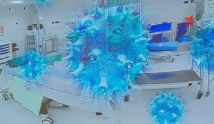 Virusul SARS-COV-2 rămâne în aer ore întregi, mai ales în spații închise