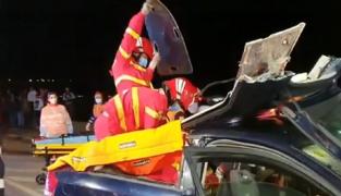 Accident grav în Olt, un mort și cinci răniți