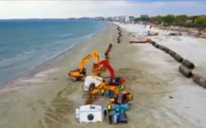 Litoralul românesc va fi reabilitat. Sute de milioane de euro, investite în lărgirea plajelor erodate