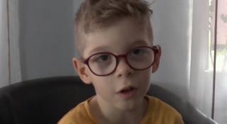 Vreau să ajut! Cezar face recuperare de la opt luni