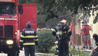 Explozie puternică în Timişoara. Două persoane au suferit arsuri grave