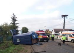 Accident cu mai mulţi răniţi în Satu Mare. La faţa locului au fost trimise patru ambulanţe