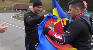 Momente emoționante în Bistrița, la Ştafeta Veteranilor: "Un dram de respect celor ce şi-au dat viaţa pentru ţară"