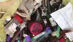 Deșeurile Covid, arse parțial la Slatina