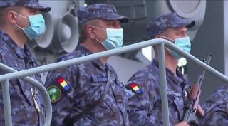 Fregata "Regina Maria" a plecat într-o misiune NATO în Marea Mediterană