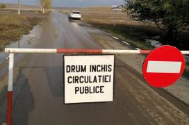 Drum județean închis în Constanța, după vijelia cu grindină. Apa are și jumătate de metru| Video
