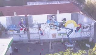 Artiştii stradali au reuşit să dea o nouă faţă unei şcoli din Cluj-Napoca