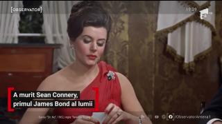 Sir Sean Connery a murit în somn, la vârsta de 90 de ani, în vila sa din Bahamas, după o lungă suferinţă. VIDEO