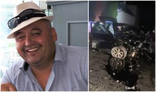 Mircea Botezan, fost interlop în Borșa, a murit într-un accident teribil, după ce s-a izbit cu mașina într-un gard de beton