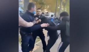 Liceenii din Franța, proteste violente pentru închiderea școlilor. Video