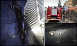 Incendiu la Spitalul CFR din Cluj-Napoca, mai mulţi pacienţi au fost evacuaţi