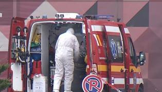 Spital privat transformat în unitate Covid, curtea s-a umplut instant cu ambulanţe