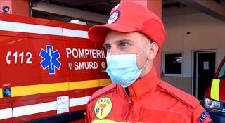 Un inginer italian și-a părăsit țara pentru a fi deveni voluntar SMURD, în Maramureș: "Pot să spun că e casa mea România"