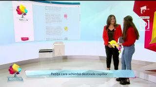 Mirela Retegan i-a îndeplinit visul Laurei, tânăra care schimbă destinele copiilor săraci