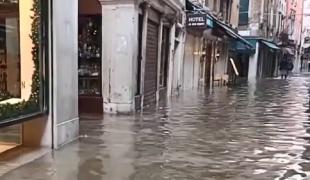 Veneţia, sub ape. Inundaţiile au măturat tot ce le-a stat în cale