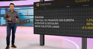 Numărul mic al zborurilor din pandemie a redus poluarea la jumătate