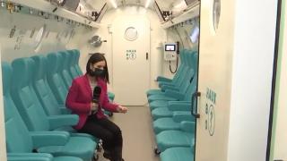 Recuperare post-Covid cu ajutorul unei camere hiperbare. Pacienţii primesc oxigen în concentraţie de 100%