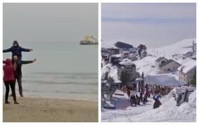 Turism de weekend, între două anotimpuri: La mare, cald, la munte, iarnă