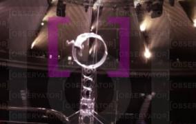 Imagini de la momentul accidentului de la Circul Metropolitan din București, unde un acrobat a căzut de la 7 metri înălţime