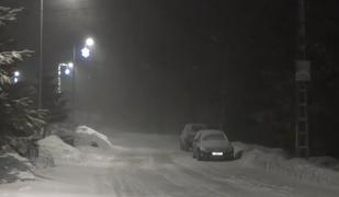 Valul de ger siberian a cuprins toată ţara. Şoselele s-au transformat în patinoare, iar vântul a dărâmat copaci şi panouri publicitare