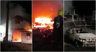 Incendiu violent la o fabrică de produse din ţiţei: Două victime, cu arsuri pe 60-70% din corp. Focul a fost stins după mai bine de două ore