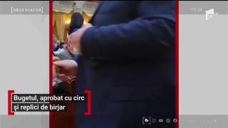 Vot final pentru buget, în plenul reunit al Parlamentului: 234 de voturi pentru, 170 împotrivă, legea bugetului de stat a fost adoptată