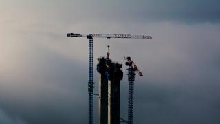 Deşi ar trebui să fie gata în doi ani, podul de la Brăila are autorizaţii de construcţie doar pentru şapte kilometri