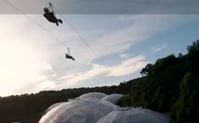 Cea mai lungă tiroliana din UK: 660 de metri