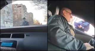Tânăr polițist, ironizat de un interlop din Vaslui: "Amendă de oameni săraci. E prima oară când dați amendă la un șmecher?"