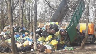 Parcul Herăstrău, din Bucureşti, transformat într-o groapă de gunoi, din cauza divergenţelor dintre autorităţi şi salubrişti