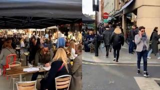 Marea Britanie sărbătoreşte ieşirea din lockdown. Britanicii au luat cu asalt terasele din Londra