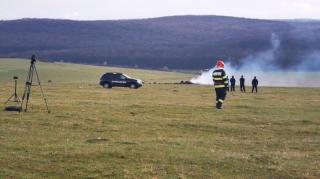 Val de anchete după prăbușirea avionului militar Mig21 Lancer