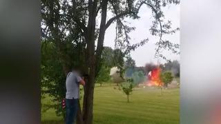 Un american a aruncat în aer zeci de kilograme de explozibil, după ce a aflat că o să aibă un băiat