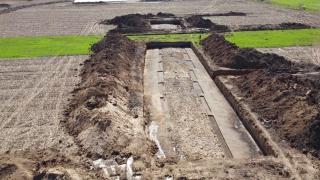 Autostrada Transilvania, construită la patru metri deasupra unui drum istoric, vechi de mai bine de 2000 de ani